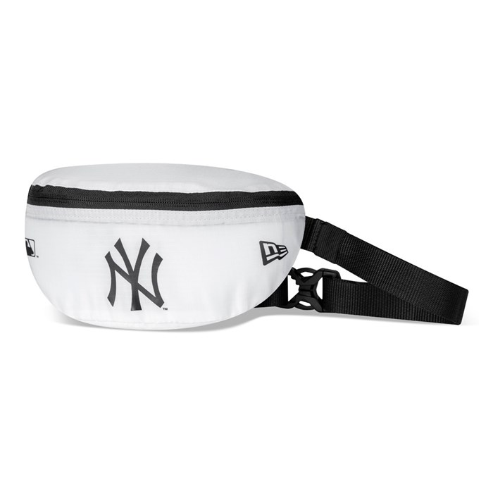 New York Yankees Mini Vyötärölaukku Valkoinen - New Era Laukut Tukkukauppa FI-027489